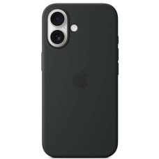 Чехол iPhone 16 Silicone Case 360 Black