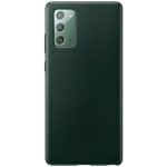 Чехол-накладка Galaxy Note 20 Leather Cover Green