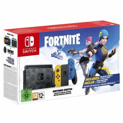 Nintendo Switch 32GB Yellow/Blue (особое издание Fortnite)